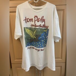 Tom Petty & The Heartbreakers Dogs with Wings shirt L/xl tee t shirt band rock